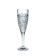 Bohemia Jihlava Bohemia Crystal Poháre na šampanské Nicolette 19J12/0/93K62/180ml (set po 6 ks)
