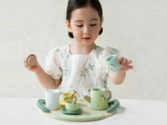 Detská drevená čajová súprava