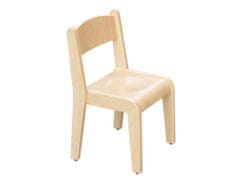 Classic world Detská drevená stolička z bukového dreva