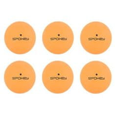 Spokey LERNER * Pingpongové loptičky, 6 ks, oranžové