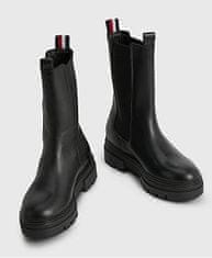Tommy Hilfiger Dámske kožené členkové topánky FW0FW06730BDS (Veľkosť 36)