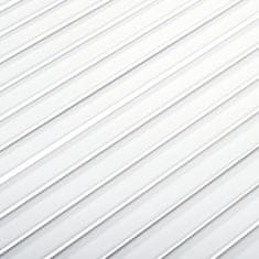 Vidaxl Lamelové dvierka na skrinku 2 ks, biele 69x39,4 cm, borovica