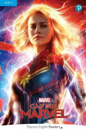 Karen Holmes: Pearson English Readers: Level 4 Marvel Captain Marvel Book + Code Pack