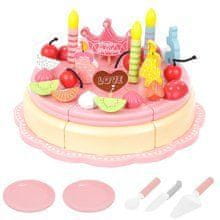 Iso Trade Drevený narodeninový tort