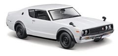 Maisto 1973 Nissan Skyline 2000GT-R (KPGC110), biela, 1:24