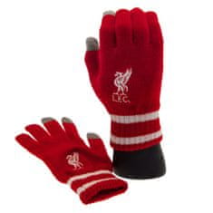 FAN SHOP SLOVAKIA Pletené rukavice Liverpool FC, červené, touchscreen