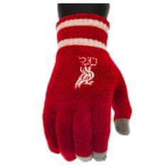 FAN SHOP SLOVAKIA Pletené rukavice Liverpool FC, červené, touchscreen