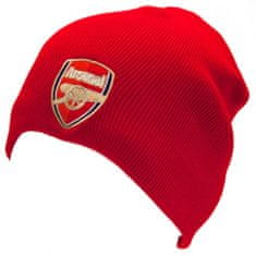 FAN SHOP SLOVAKIA Zimná čiapka Arsenal FC, červená, vyšitý znak, univerzálna