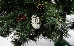 Aga Vianočný stromček 220 cm so šiškami
