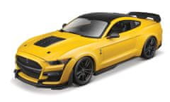 Maisto 2020 Mustang Shelby GT500, metal žltá, 1:18