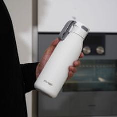 UV sterilizační termoska - biela