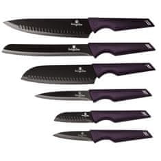 Berlingerhaus Súprava nožov s nepriľnavým povrchom 6 ks Purple Eclipse Collection