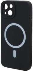 CPA C.P.A. silikonové TPU pouzdro Mag pro iPhone 15 Plus, čierna