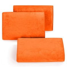 ModernHome Rýchloschnúci uterák AMY 30x30 oranžový