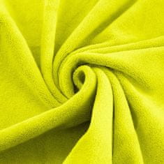 ModernHome Rýchloschnúci uterák AMY 30x30 limetkovo zelený