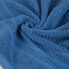 ModernHome ROSITA mäkký uterák 50x90 modrý