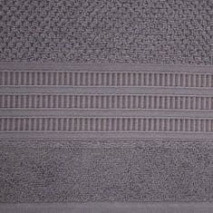 ModernHome ROSITA mäkký uterák 30x50 grafit