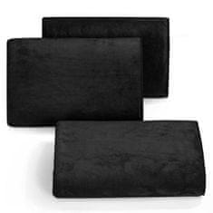 ModernHome Rýchloschnúci uterák AMY 70x140 čierny