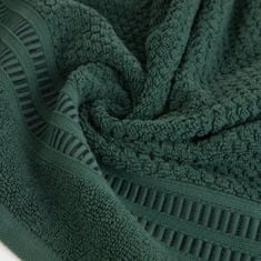 ModernHome ROSITA mäkký uterák 50x90 zelený