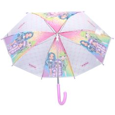 Vadobag Detský transparentný dáždnik Rainbow High
