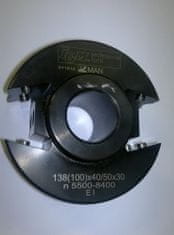 Igm Professional Uni frézovacím hlava MAN D100x40-50xd30 mm oceľ (F020-10030)