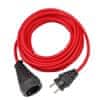 Predlžovací kábel - 10 m - 3c1,5 červený (1167464)