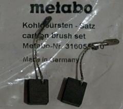 Metabo sada uhlíkov (kefiek) pre brúsky W 12-125 Q
