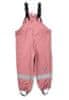 Nohavice do dažďa na traky s reflexnými prvkami rosa dievča veľ. 92 cm- 18-24 m