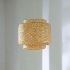 ModernHome Bambusová závesná lampa Liby 40 cm