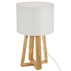 ModernHome Nočná lampa Molu biela 34,5 cm