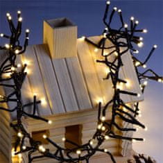 MUVU Svetlá na vianočný stromček, teplá svetelná reťaz, 300 LED svetiel