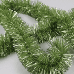 MUVU Vianočný stromček reťaz, svetlo zelená, vianočný stromček girlanda, imitácia vianočného stromčeka