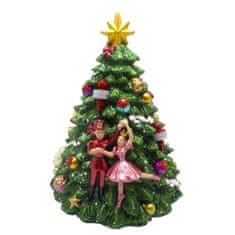 Dům Vánoc Hracia skrinka Vianočný stromček s Luskáčikom 17 cm