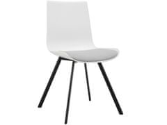 Danish Style Jedálenská stolička Aida (SET 2 ks), plast, biela