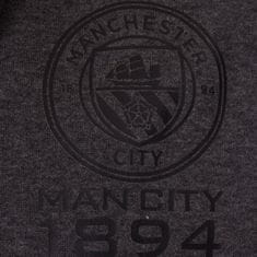 FAN SHOP SLOVAKIA Mikina Manchester City FC, šedá, zips | S
