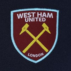 FAN SHOP SLOVAKIA Polo Tričko West Ham United FC, vyšitý znak, tmavo modré | L