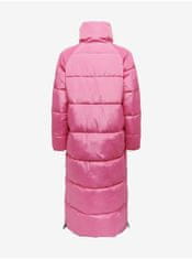 ONLY Ružový dámsky prešívaný kabát ONLY Nora M