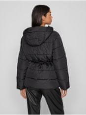 VILA Čierna dámska zimná prešívaná bunda VILA Vileana XL