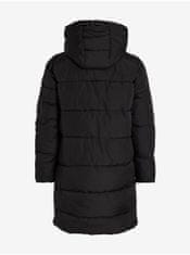 VILA Čierny dámska zimná prešívaný kabát VILA Vikaria Padded L/S Coat XS