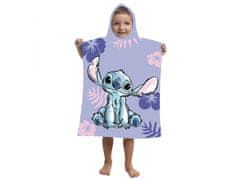 Disney DISNEY Stitch Detská osuška, pončo s kapucňou 50x115 cm 