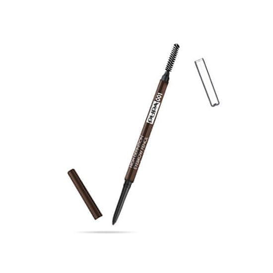 Pupa Automatická ceruzka na obočie s hrebienkom (High Definition Eyebrow Pencil) 0,9 g