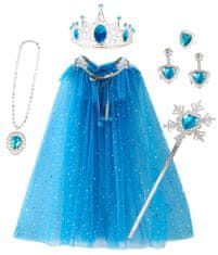 Princess Rozprávkový kabát pre princeznú so šperkami