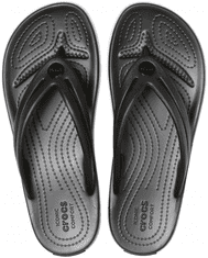 Crocs Crocband Flip-Flops pre ženy, 34-35 EU, W5, Žabky, Šlapky, Papuče, Black, Čierna, 206100-001