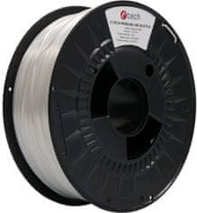 C-Tech PREMIUM LINE tisková struna (filament), Silk PLA, 1,75mm, 1kg, dopravní biela (3DF-P-SPLA1.75-9003)