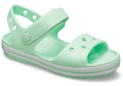 Crocs Crocband Sandals pre deti, 24-25 EU, C8, Sandále, Šlapky, Papuče, Neo Mint, Zelená, 12856-3TI