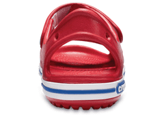 Crocs Crocband II Sandals pre deti, 27-28 EU, C10, Sandále, Šlapky, Papuče, Pepper/Blue Jean, Červená, 14854-6OE