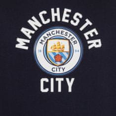 FAN SHOP SLOVAKIA Mikina Manchester City FC, kapucňa, tmavo modrá | XL