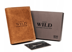 Always Wild Pánska peňaženka Leltesrual svetlo hnedá Universal