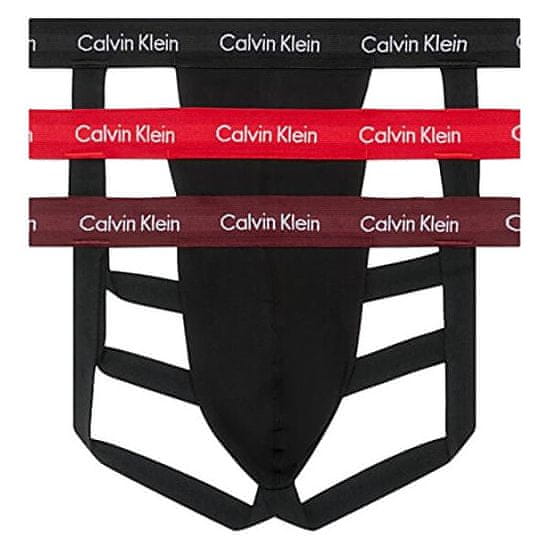 Calvin Klein 3 PACK - pánske slipy JOCK STRAP NB3054A-I20