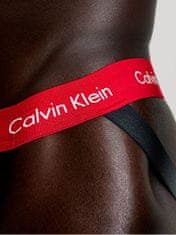 Calvin Klein 3 PACK - pánske slipy JOCK STRAP NB3054A-I20 (Veľkosť XL)